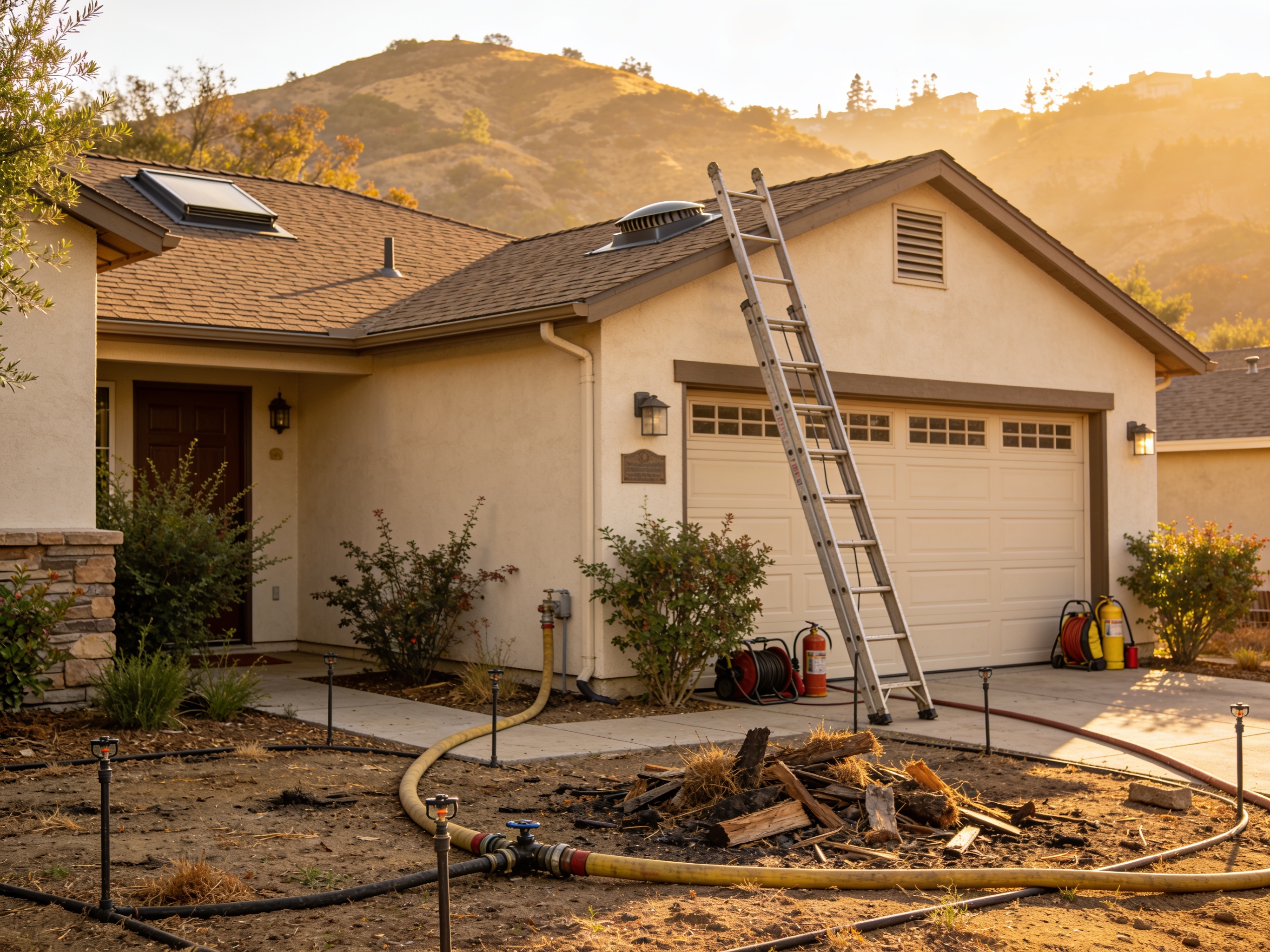 Preparing Woodland Hills Homes for Santa Ana Wind Fire Season