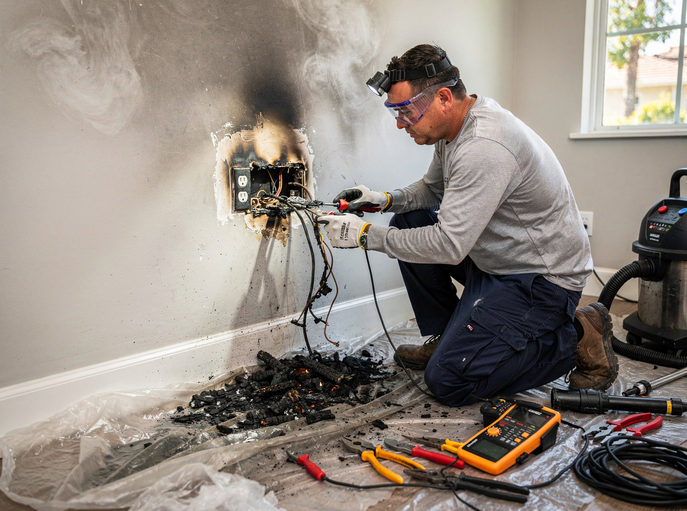 Fire Damage Restoration Woodland Hills in Reseda, CA 91335