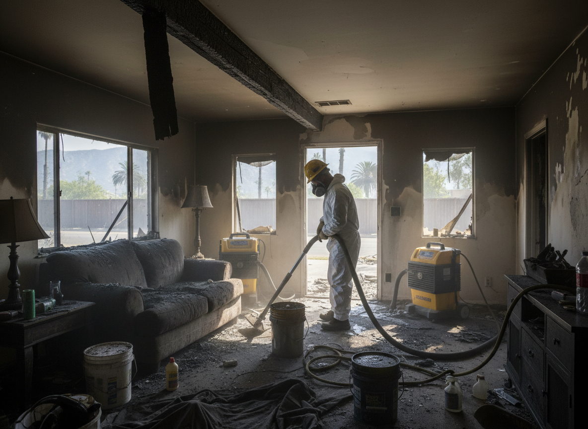 Fire Damage Restoration  in Chatsworth
