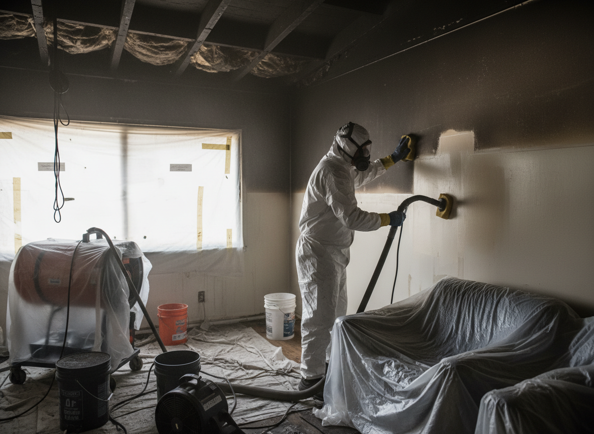 Smoke Damage Restoration in Woodland Hills, CA